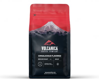 Decaf Cinnalicious Flavored Coffee -  Volcanica Coffee