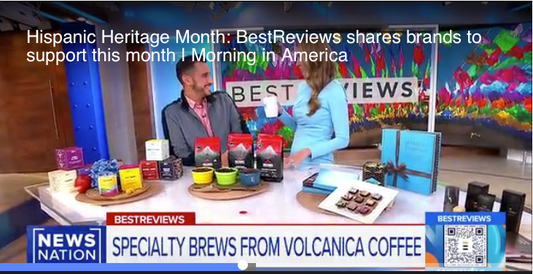 Volcanica Coffee on NewsNation