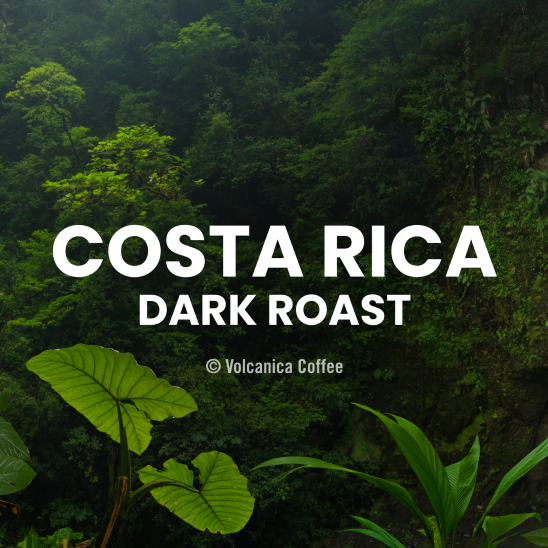 Costa Rican Dark Roast Coffee - Reserve - Volcanica Coffee