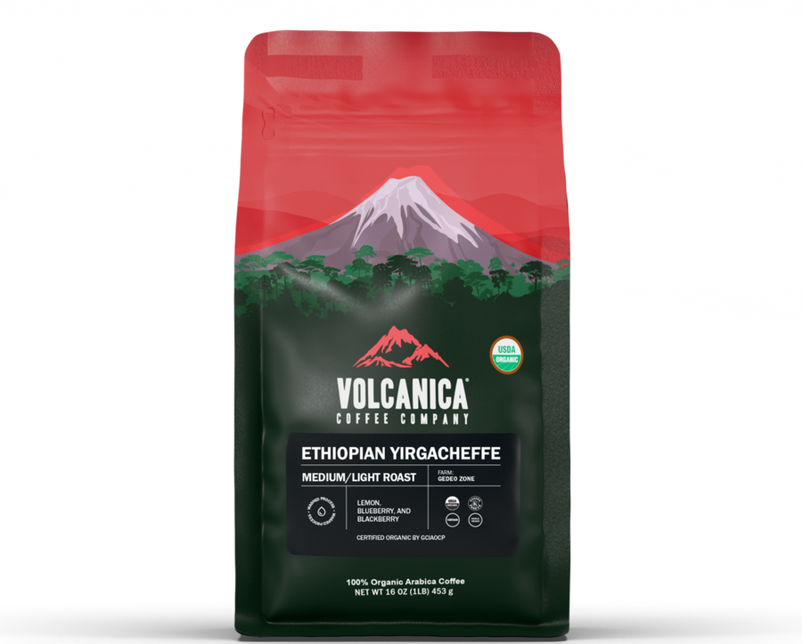 Ethiopian Yirgacheffe Coffee - USDA Organic