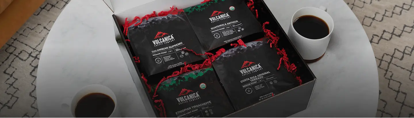 Coffee Gift Boxes Banner