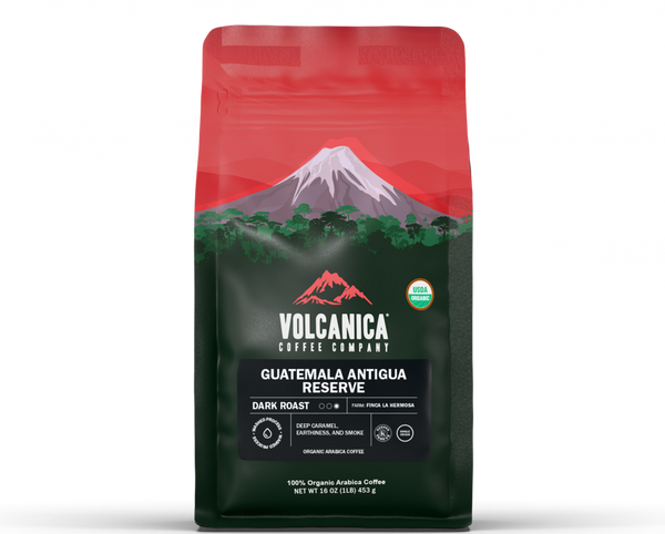 Guatemala Antigua Dark Roast Coffee -Reserve - USDA Organic