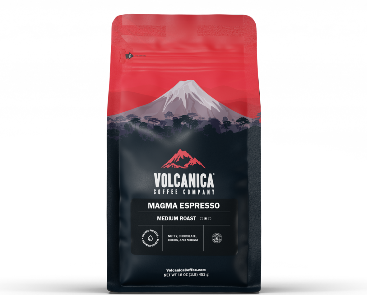 Magma Espresso Blend Coffee – Volcanica Coffee