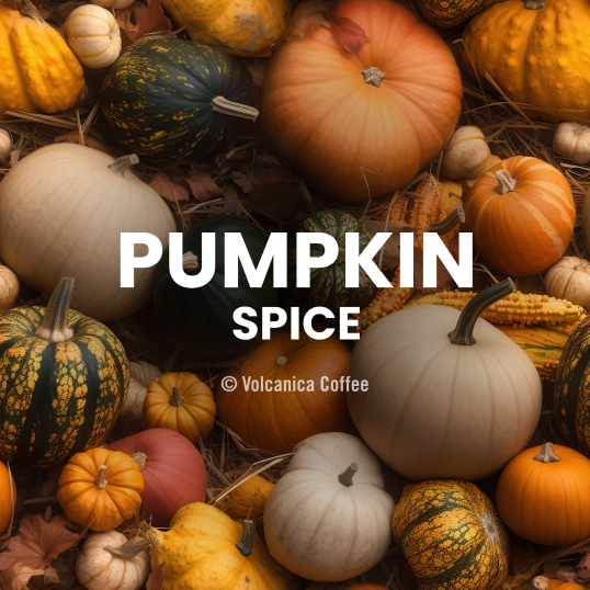 Pumpkin Spice Flavored Coffee - Volcanica Coffee