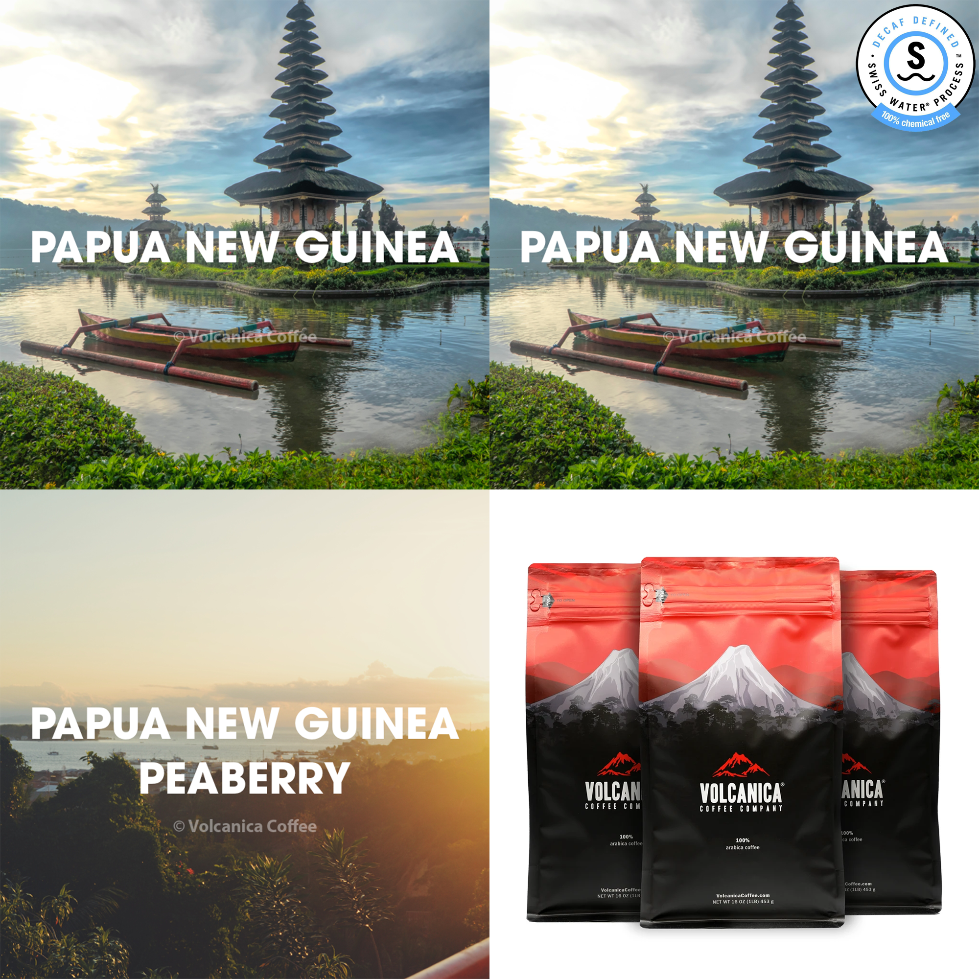 Papua New Guinea Coffee Gift Box - Volcanica Coffee