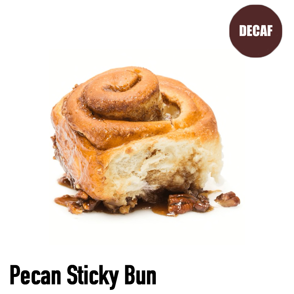 Pecan Sticky Bun Flavored Decaf Coffee - Volcanica Coffee