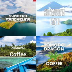 Indonesian Coffee Gift Box - Volcanica Coffee