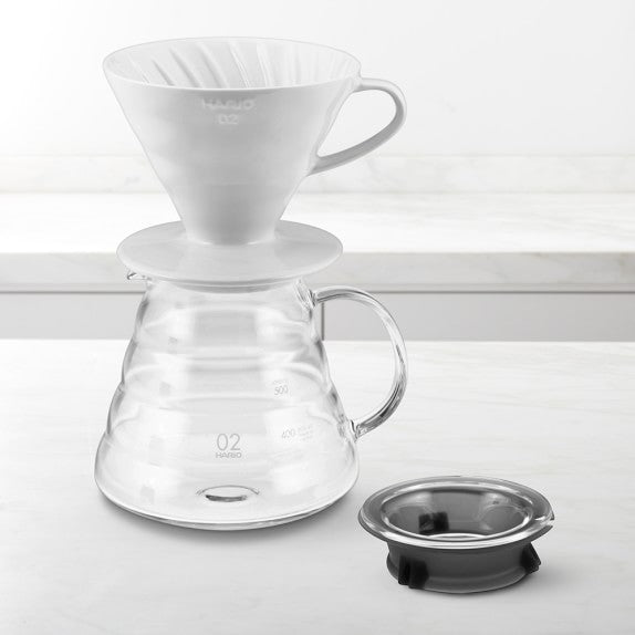 Hario V60 Pro Glass Pour-Over Kit - Volcanica Coffee