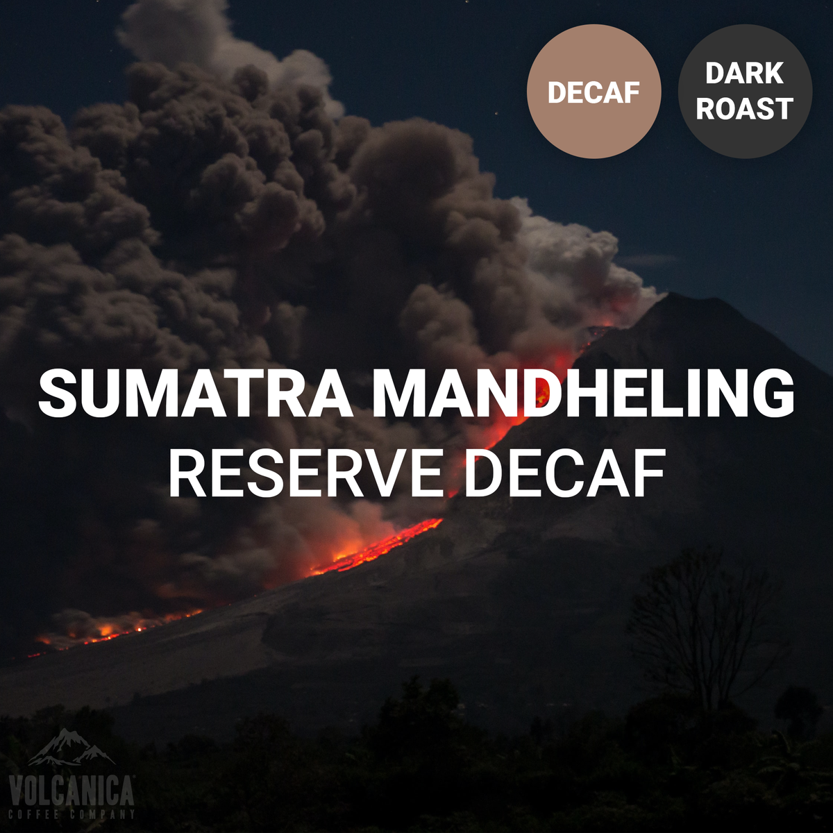 Sumatra Mandheling Dark Roast Decaf Coffee
